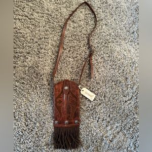Shyanne Cowboy Boot Fringe Purse